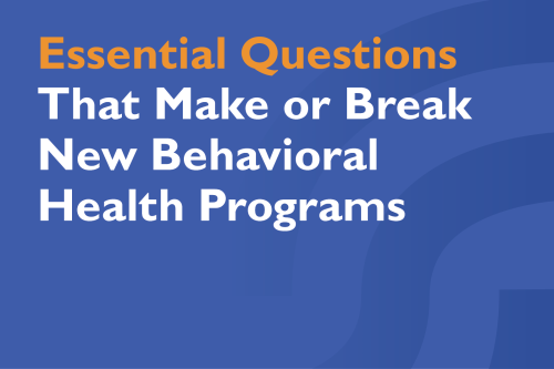 how to start a behavioral health business
