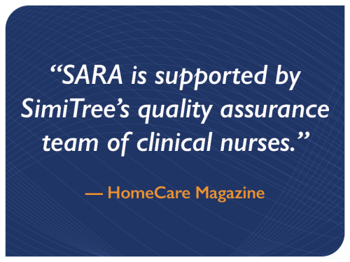 HomeCare Magazine SARA quote